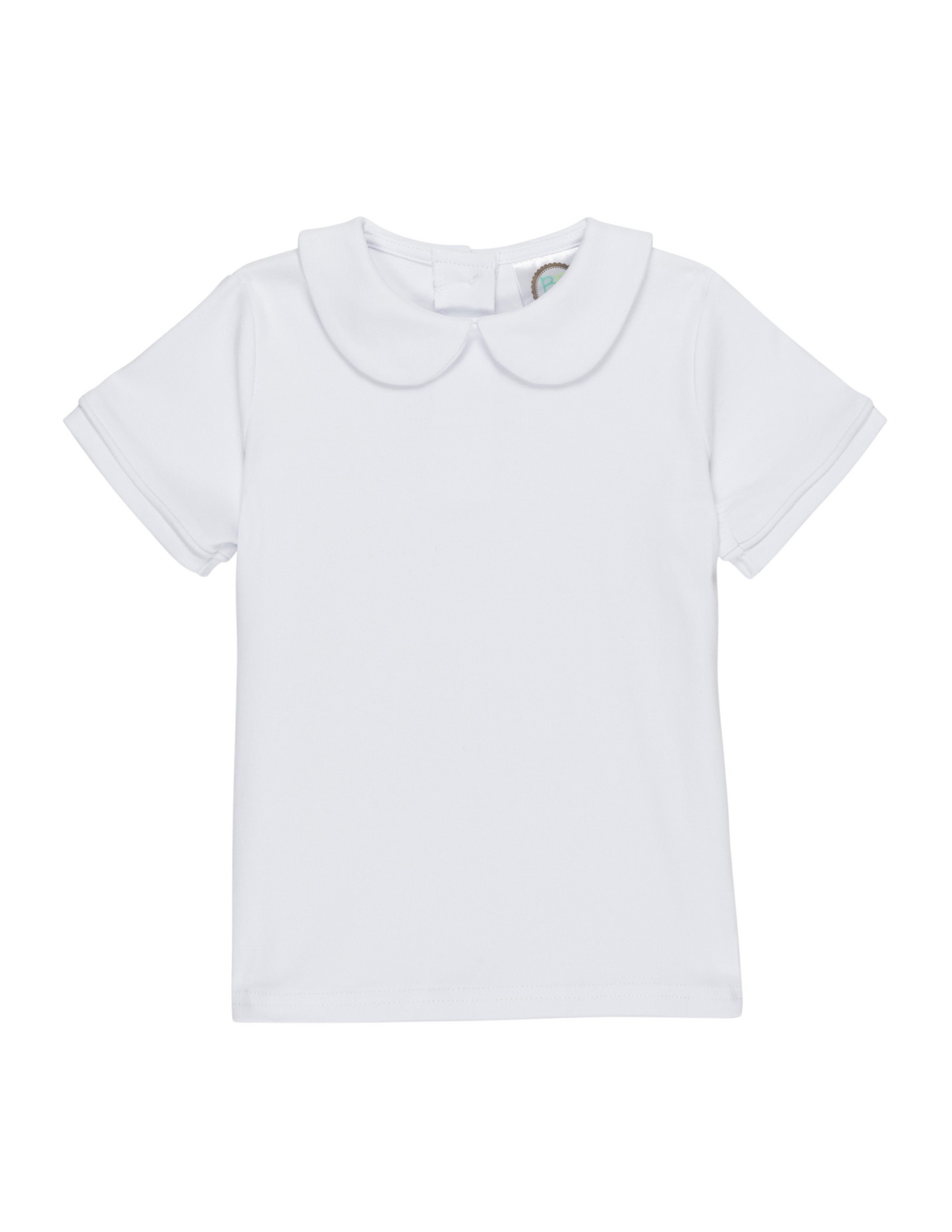 Boys Short Sleeve Peter Pan Tee