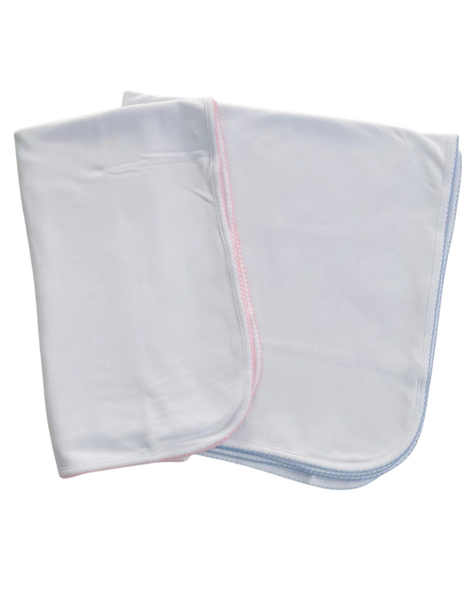 Picot Trim Baby Blanket