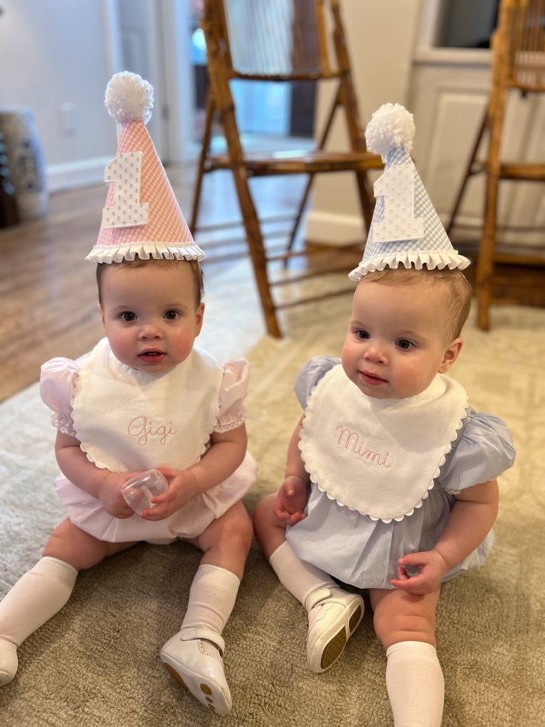 Ric Rac Birthday Bib