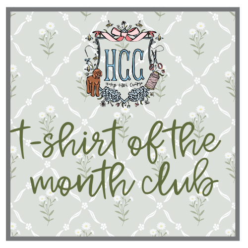 HCC T-Shirt of the Month Subscription