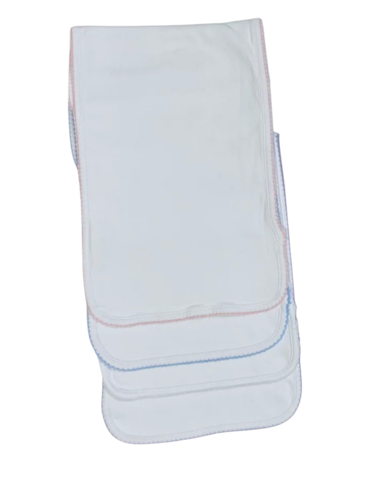 Picot Trim Burp Cloth